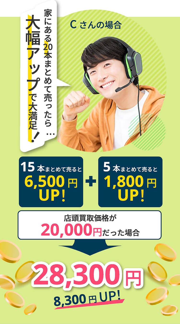 ゲオの買取キャンペーン』ゲームソフトのまとめ売りがお得！