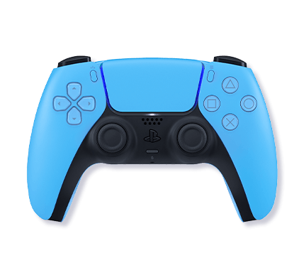 DualSense&reg; ワイヤレスコントローラー スターライト ブルー