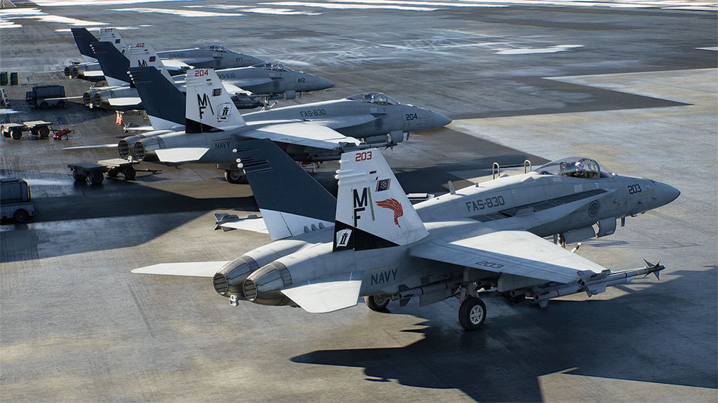 ACE COMBAT 8: WINGS OF THEVE ゲーム画面1