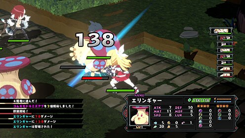 画像:屍喰らいの冒険メシ プレイ画面