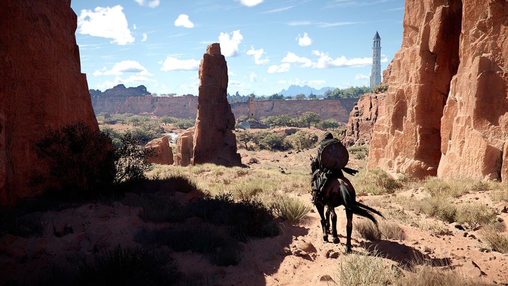 紅の砂漠 ゲーム画面5