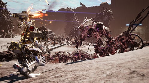 DAEMON X MACHINA TITANIC SCION ゲーム画面8