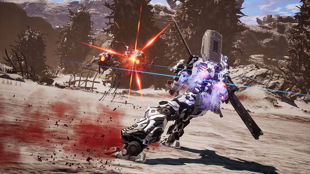 DAEMON X MACHINA TITANIC SCION ゲーム画面2