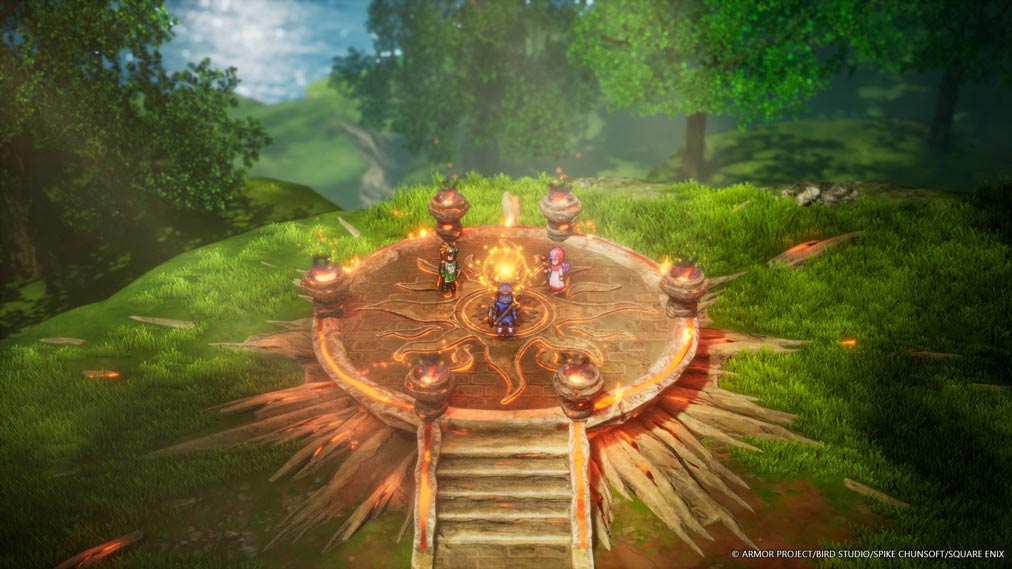 ドラゴンクエストI&II ゲーム画面1