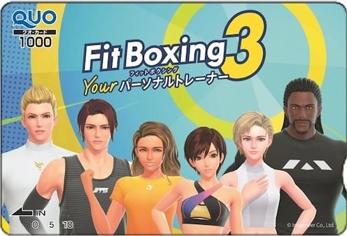 Fit Boxing 3オリジナルQUOカード（1,000円分）