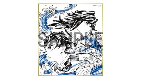 画像：キャラクターデザイン・総作画監督 松島 晃 描き下ろし色紙