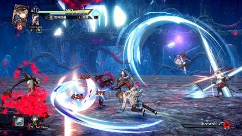 亰都ザナドゥ -桜花幻舞- ゲーム画面9