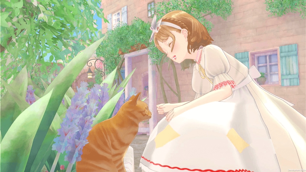 マジカルクラフト 猫と魔法のドレス ゲーム画面1