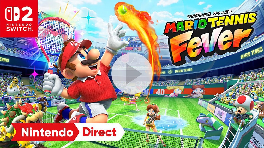 マリオテニス フィーバー 紹介動画