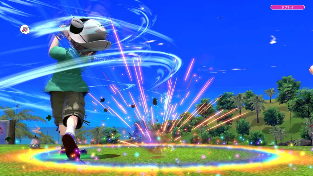 『みんなのGOLF WORLD予約受付中 ゲーム画面4