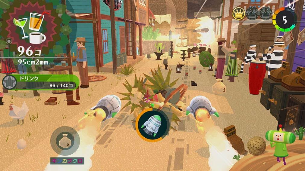 ワンス・アポン・ア・塊魂 ゲーム画面2