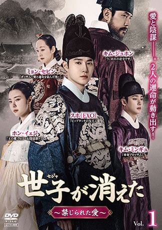 世子<セジャ>が消えた~禁じられた愛~ DVDのパッケージ