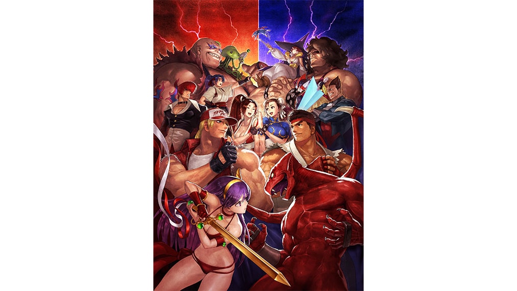 SNK VS. CAPCOM SVC CHAOS ゲーム画面1