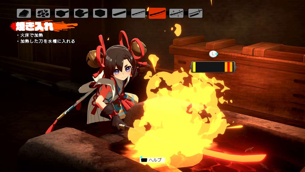 『トワと神樹の祈り子たち予約受付中 ゲーム画面2