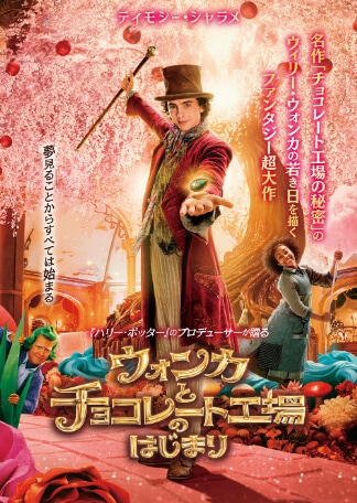 ウォンカとチョコレート工場のはじまり DVDのパッケージ