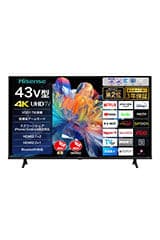 画像:ハイセンス 4K内蔵/HDR対応43V型液晶テレビ