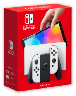 画像：Nintendo Switch （有機ELモデル） Joy-Con（L）/（R）ホワイト