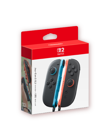 画像：Joy-Con 2 (L) ライトブルー/(R) ライトレッド