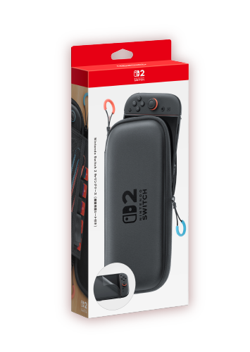 画像：Nintendo Switch 2 キャリングケース （画面保護シート付き）
