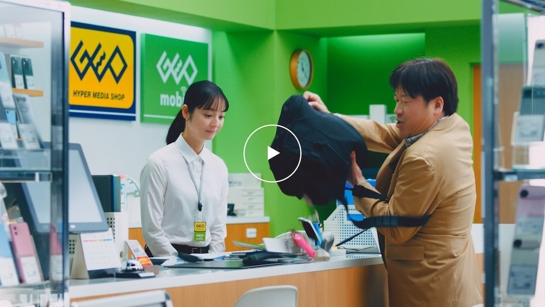 サムネイル：「埋蔵スマホ」篇